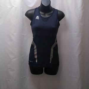 Adidias athletic navy blue  tank top